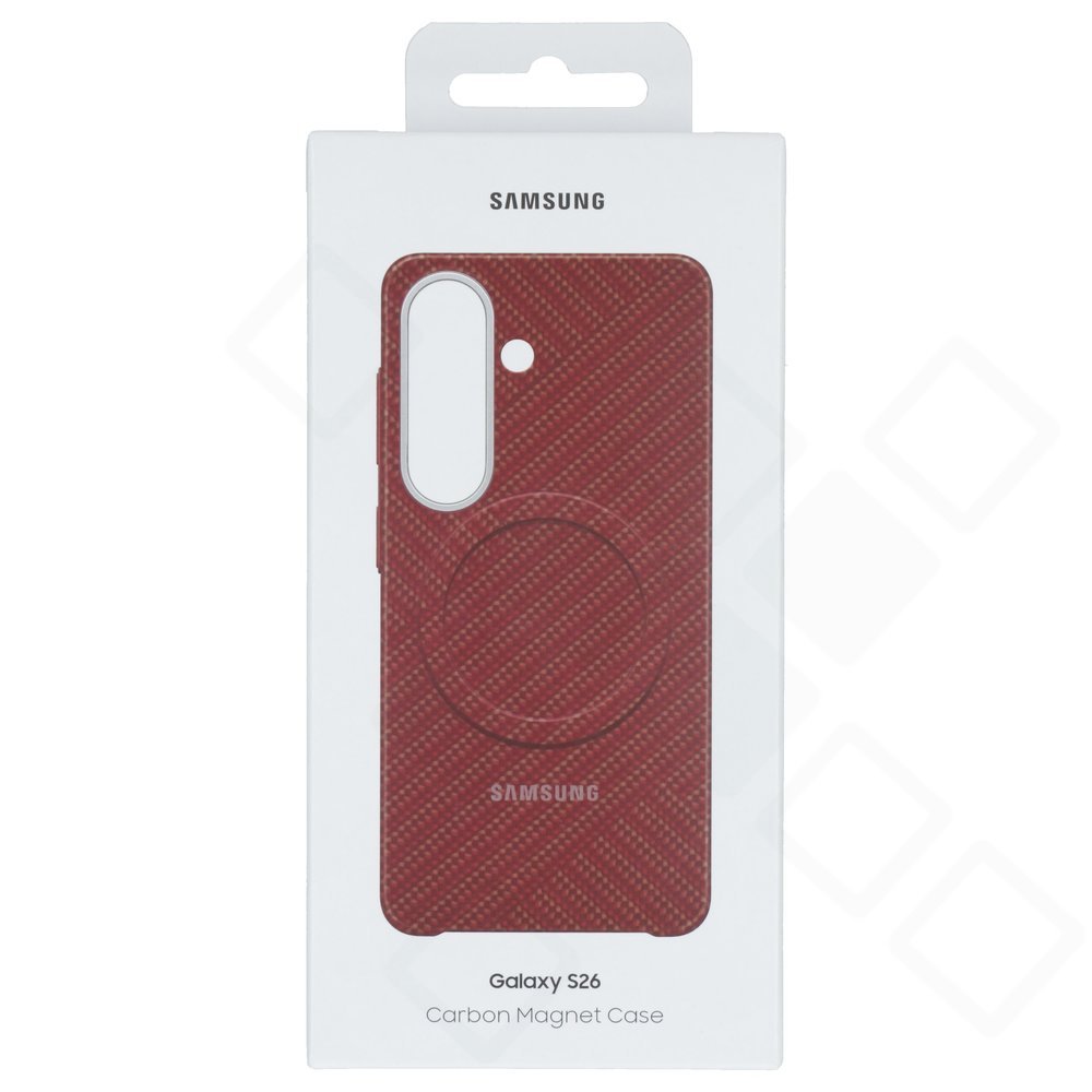 Samsung Carbon Magnet Shield Case für S942B Samsung Galaxy S26 - red