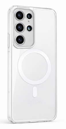 Samsung Clear Case Qi2 für Galaxy S25 Ultra transparent
