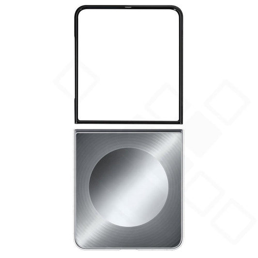 Samsung FlipSuit Case für F776B Samsung Galaxy Z Flip8 - silver