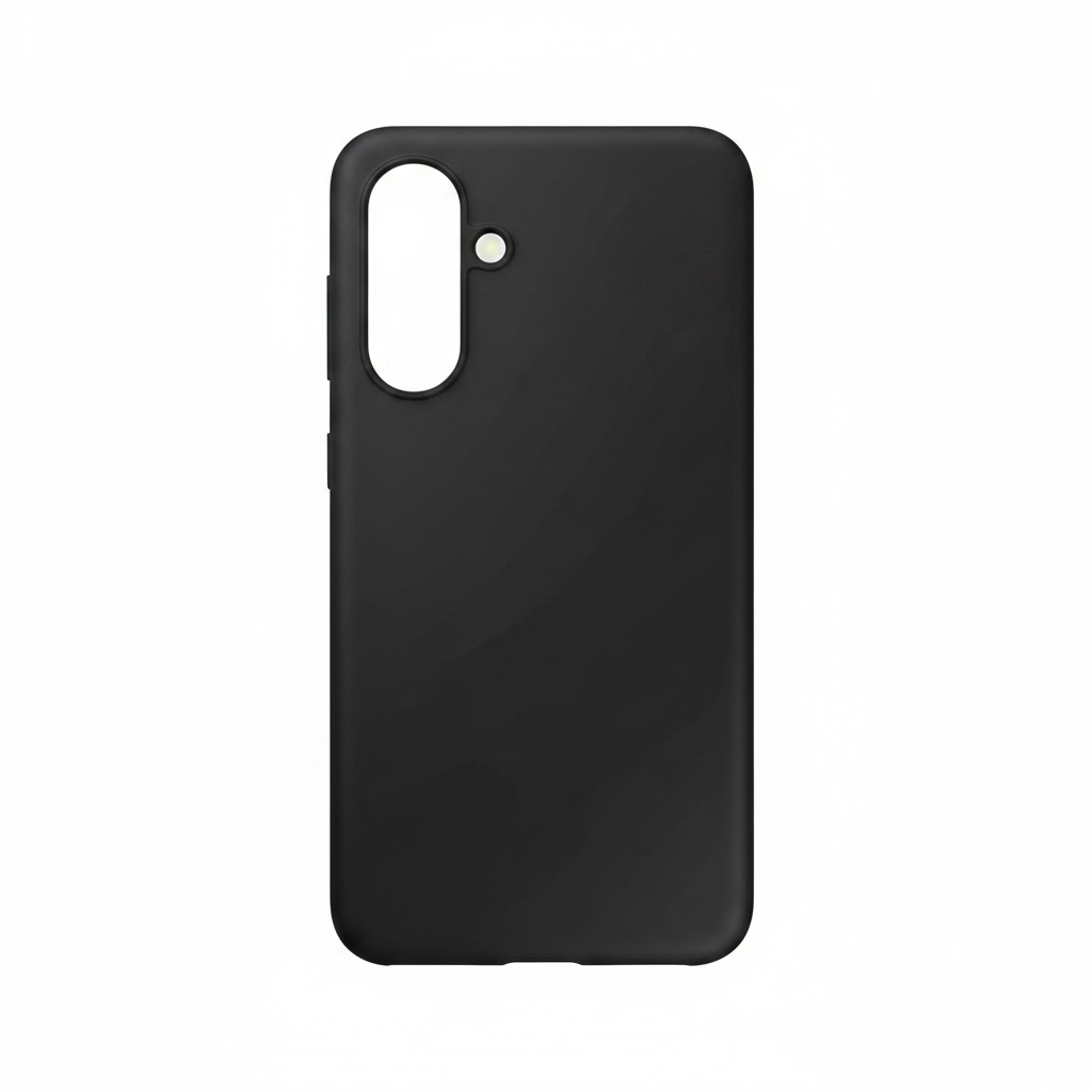 Original Samsung Silicone Case für Samsung Galaxy A36 5G in Schwarz