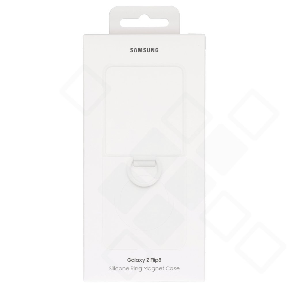 Samsung Silicone Case with Ring für F776B Samsung Galaxy Z Flip8 - cream