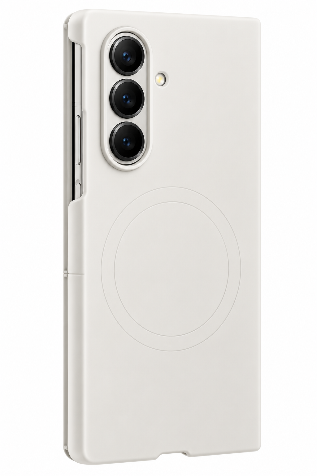 Samsung Silicone Magnet Case für Galaxy Fold8 Ultra White