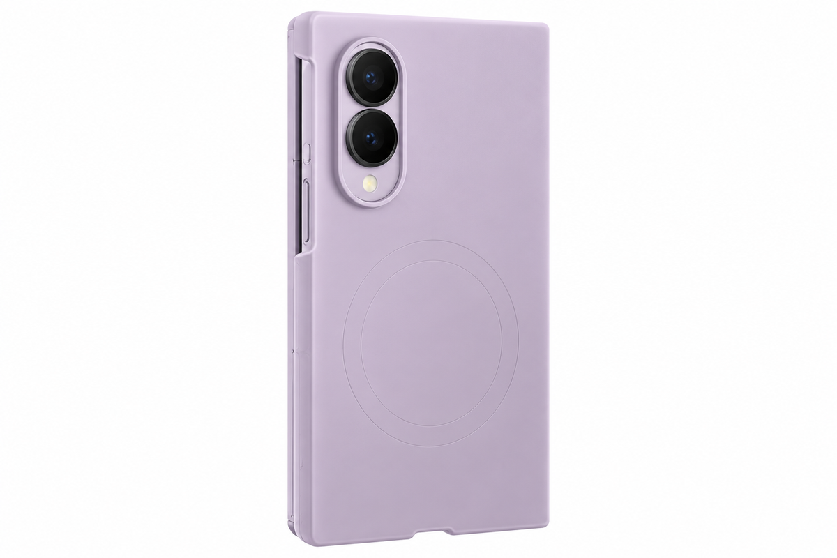 Samsung Silicone Magnet Case für Galaxy Fold8, violet