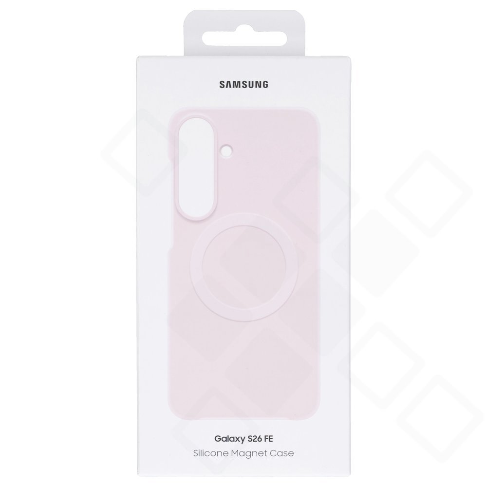 Samsung Silicone Magnet Cover für Galaxy S26 FE in Pink