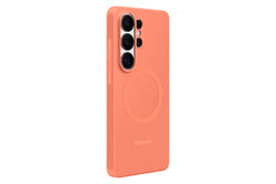 Samsung Silicone Magnet Cover für S948B Samsung Galaxy S26 Ultra - coralred