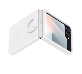 Samsung Silicone Case mit Ring für Galaxy Z Flip6 / Z Flip7 FE – Original Cover