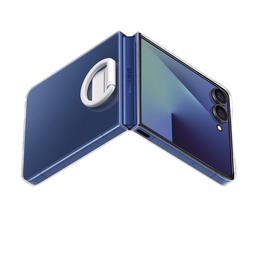 Samsung Clear Case mit Ring für Galaxy Z Flip7 – Transparent