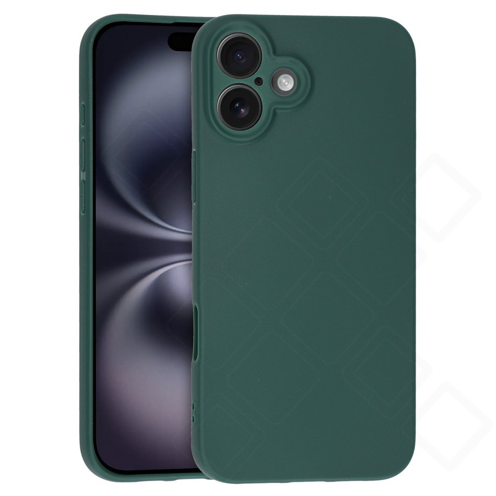 TPU Case für Apple iPhone 16 Plus - forest green