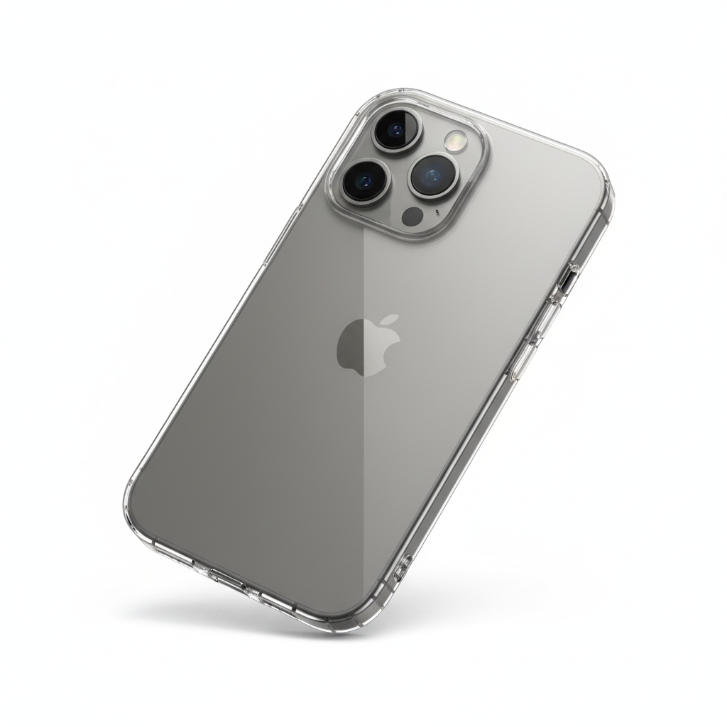 anco Super Slim Case für iPhone 15 Pro – Transparent