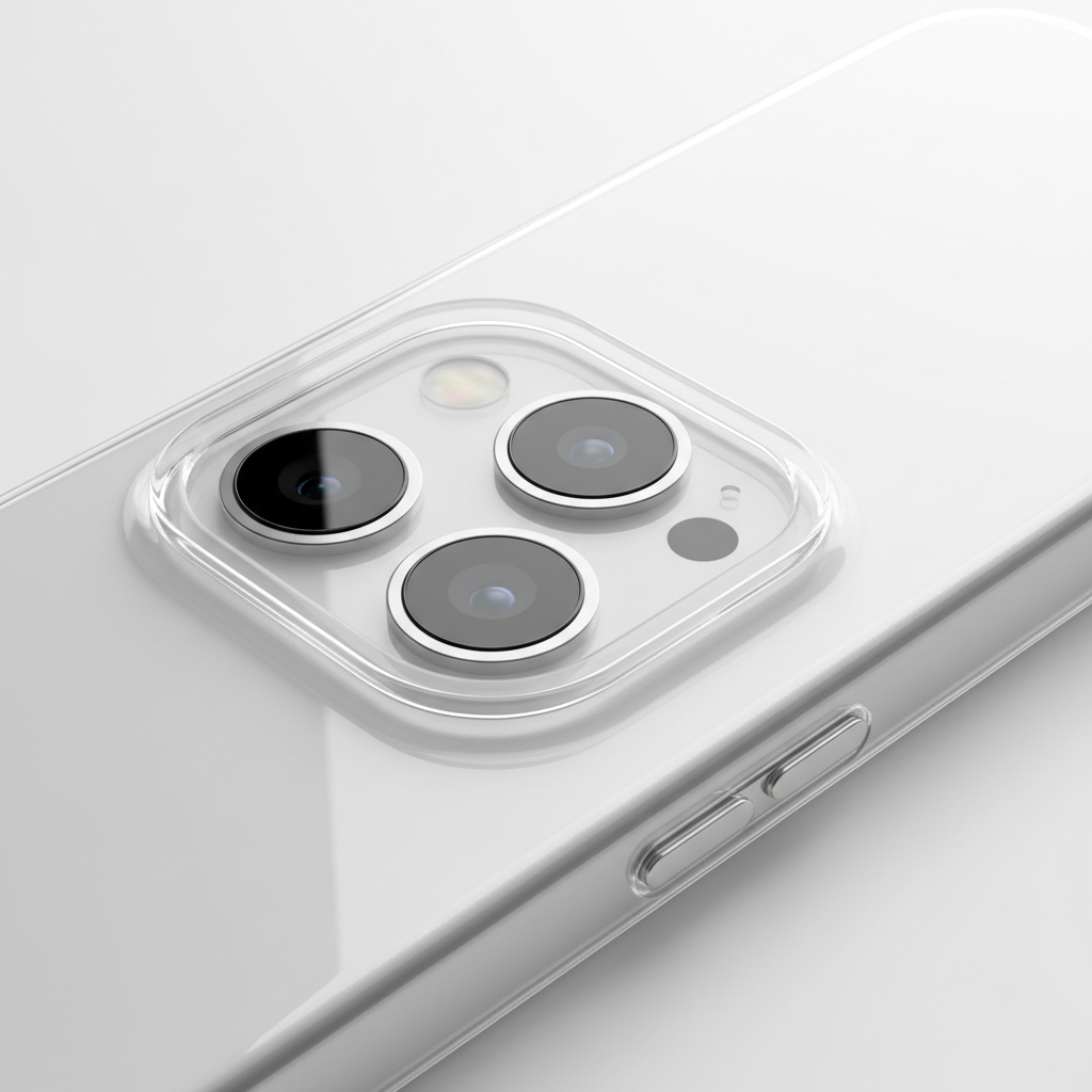 anco Super Slim Case für iPhone 15 Pro – Transparent