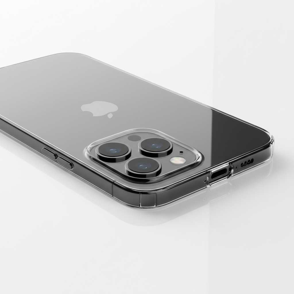 anco Super Slim Case für iPhone 15 Pro – Transparent