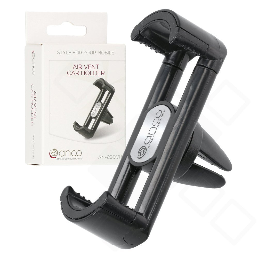 anco Air Vent Car Holder schwarze 360 Grad Kfz-Handyhalterung für das Lüftungsgitter