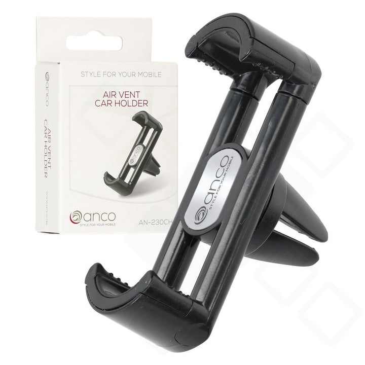 anco Air Vent Car Holder schwarze 360 Grad Kfz-Handyhalterung für das Lüftungsgitter