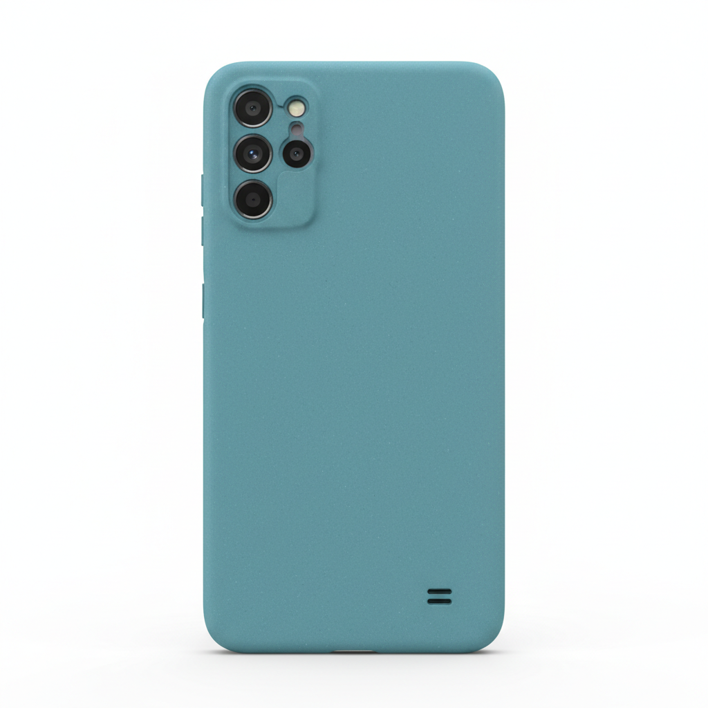 anco Bioly Case für Samsung Galaxy A35 5G in Blau aus biologisch abbaubarem Material