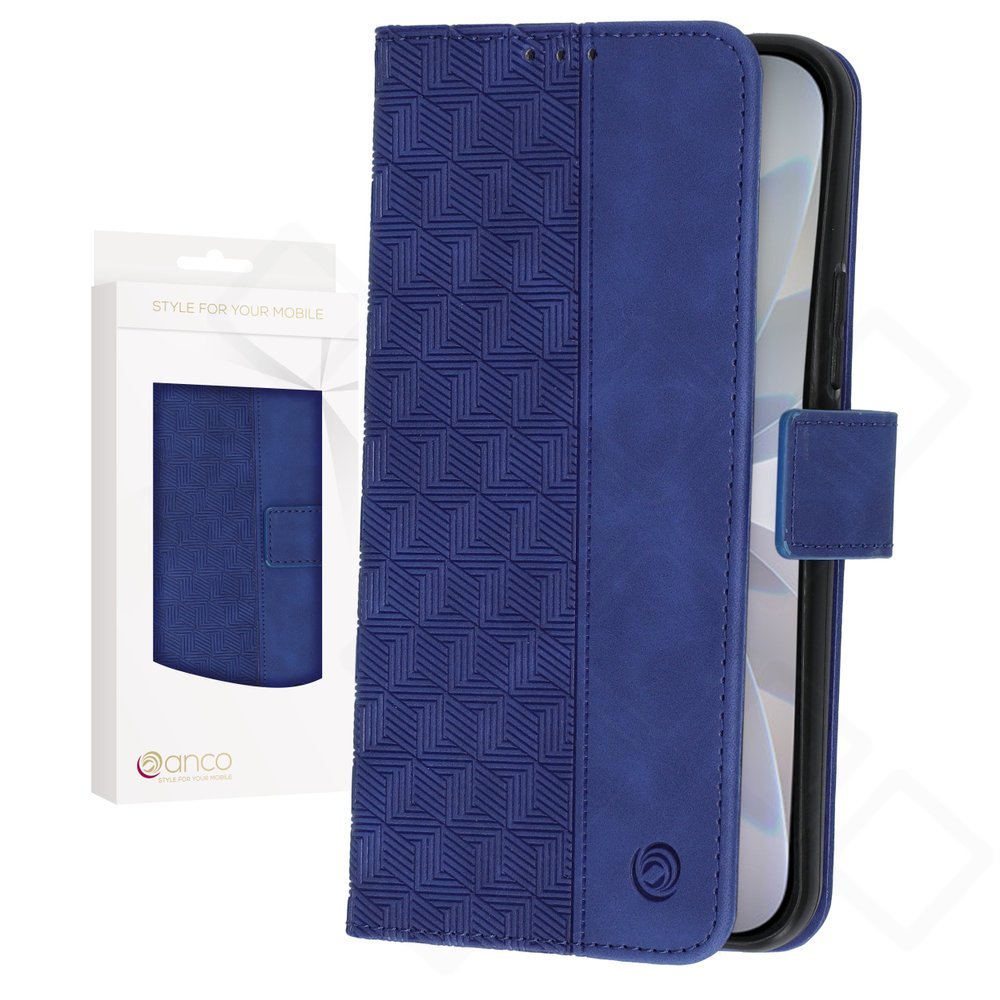 anco Bookcase Geometric für Apple iPhone 17 - blue