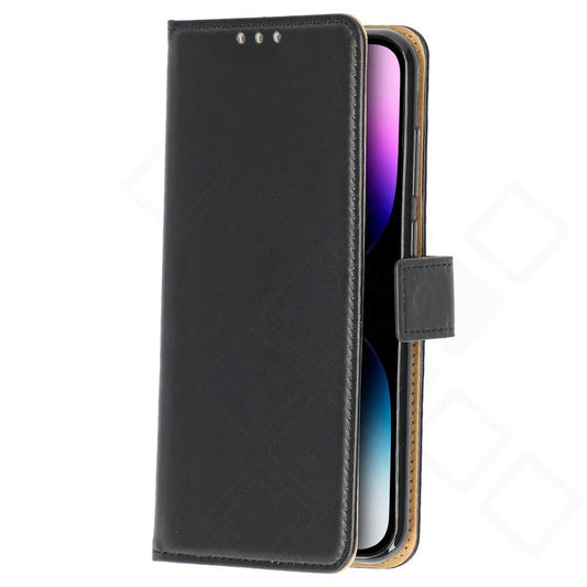 anco Bookcase für Apple iPhone 14 Pro Max in Schwarz mit Kreditkartenfach