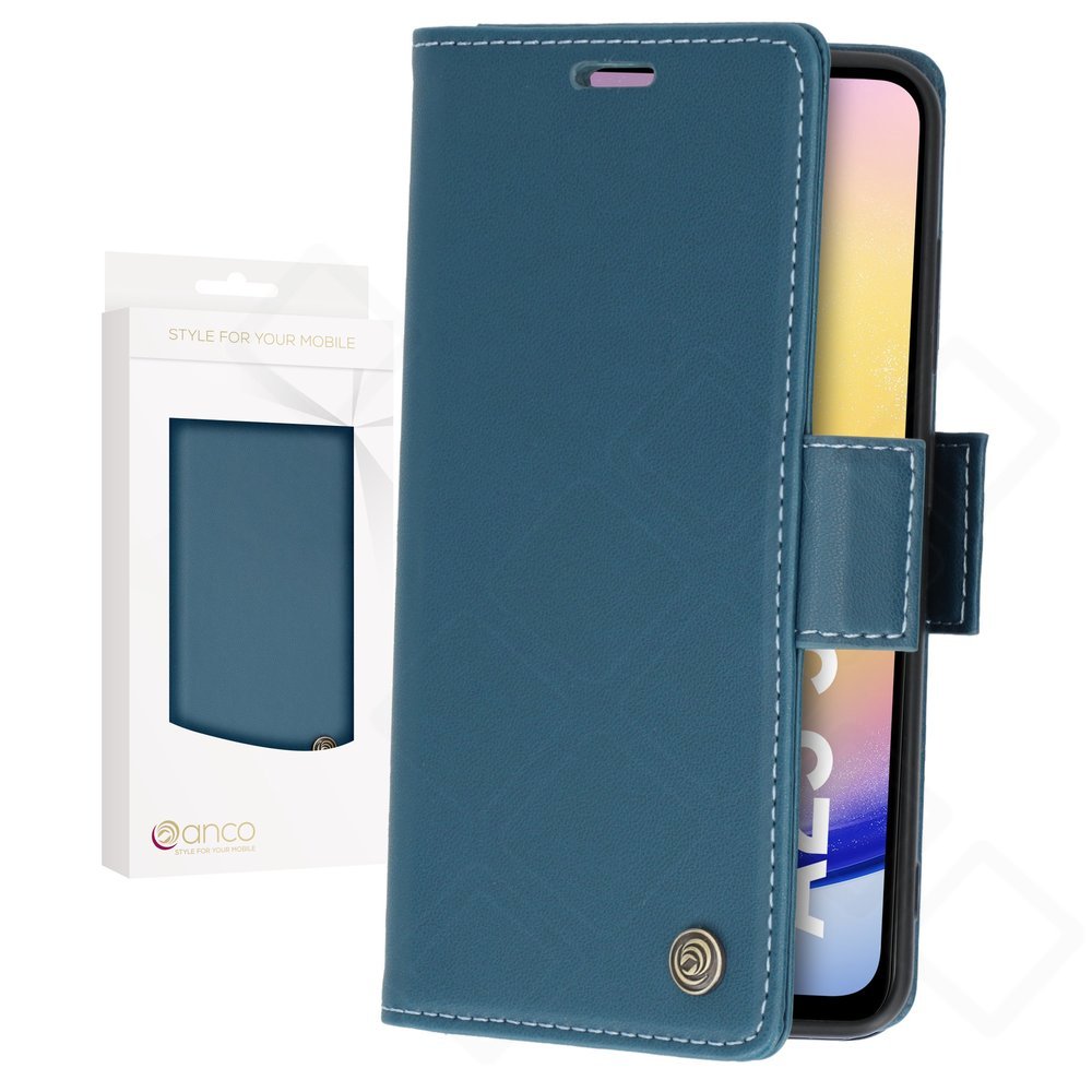 anco Bookcase Miami für A256B Samsung Galaxy A25 5G - blue