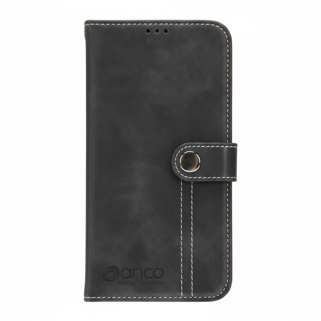anco Bookcase Phoenix für Samsung Galaxy A25 5G in Schwarz