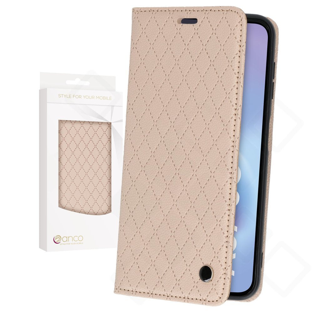 anco Bookcase Style magnetic für A576B Samsung Galaxy A57 5G - beige