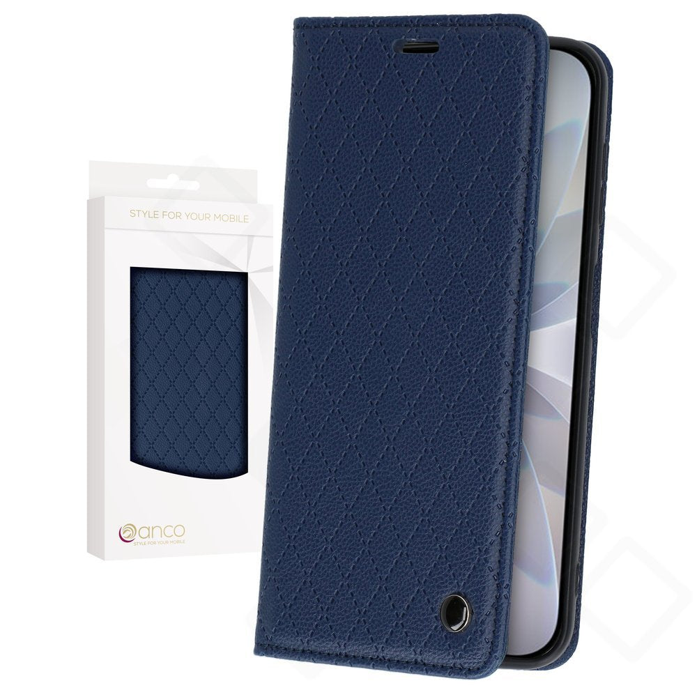 anco Bookcase Style magnetic für Apple iPhone 17 - navy