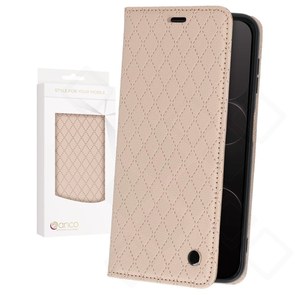 anco Bookcase Style magnetic für Apple iPhone Air - beige