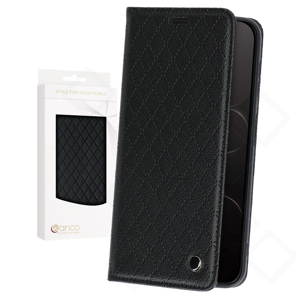 anco Bookcase Style magnetic für Apple iPhone Air - black