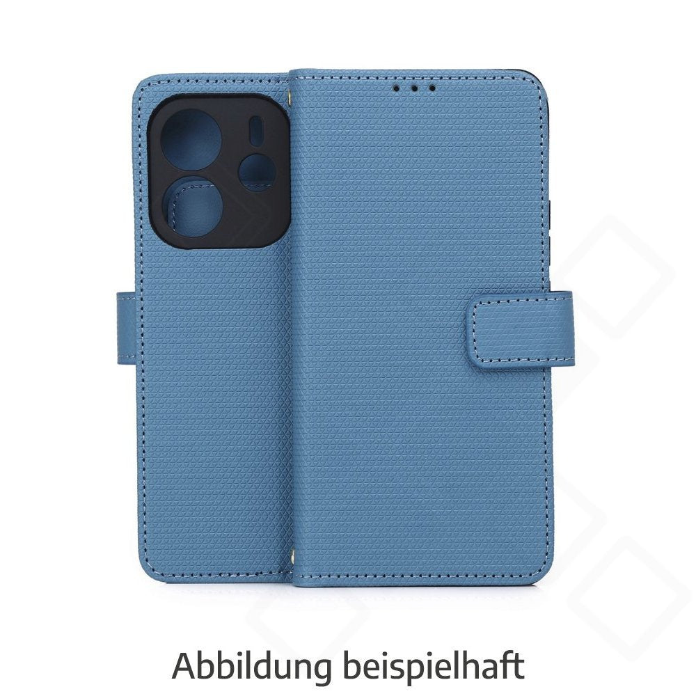 anco Bookcase Triangle für A276B Samsung Galaxy A27 5G - blue