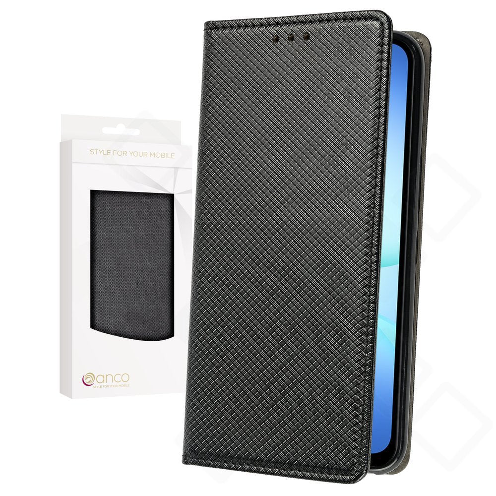 anco Bookcase basic magnetic für A175B, A176B Samsung Galaxy A17 4G, A17 5G - black