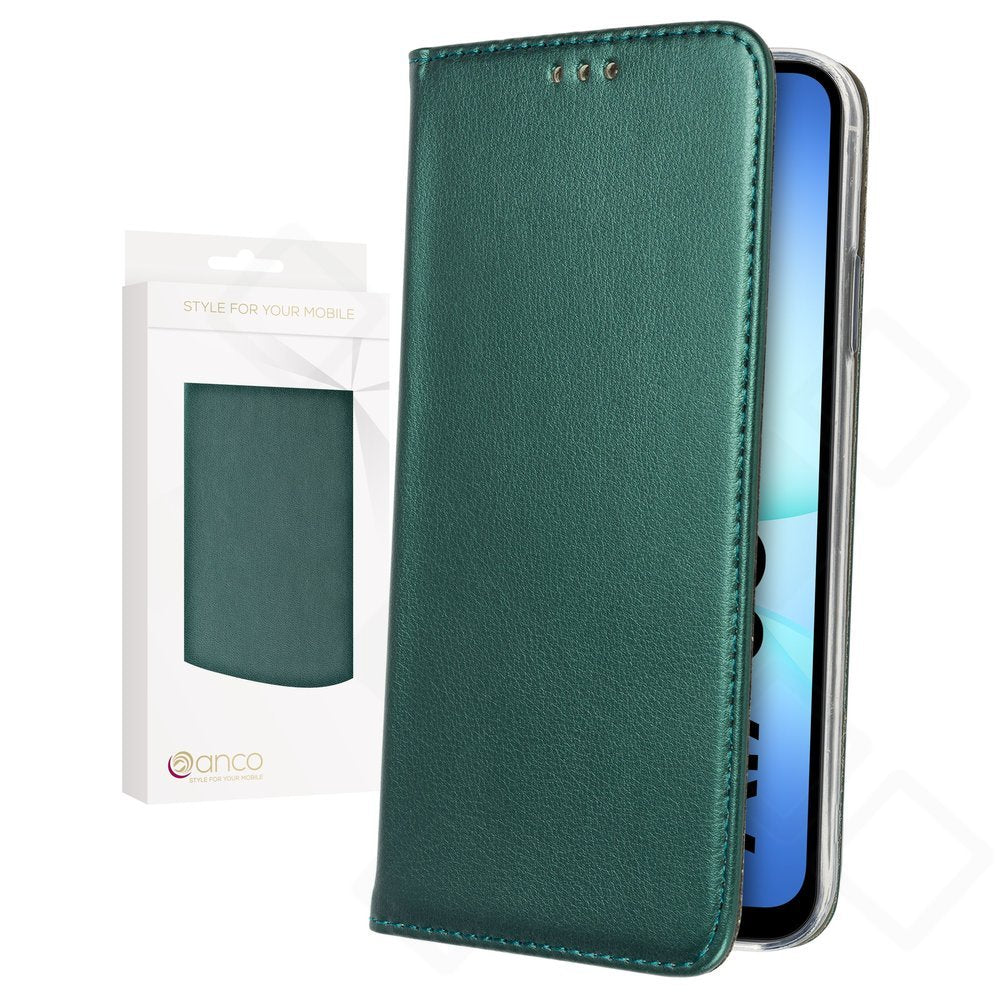 anco Bookcase basic magnetic für A175B, A176B Samsung Galaxy A17 4G, A17 5G - dark green