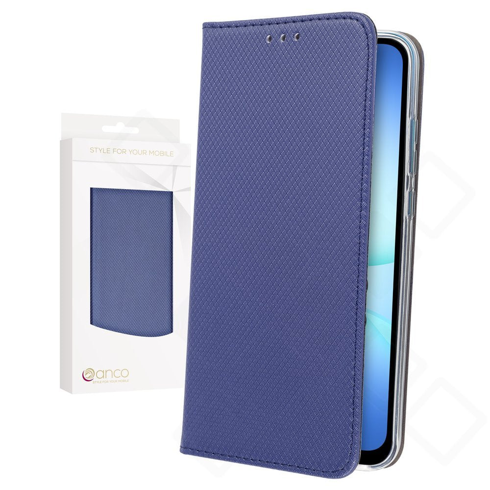 anco Bookcase basic magnetic für A175B, A176B Samsung Galaxy A17 4G, A17 5G - navy blue