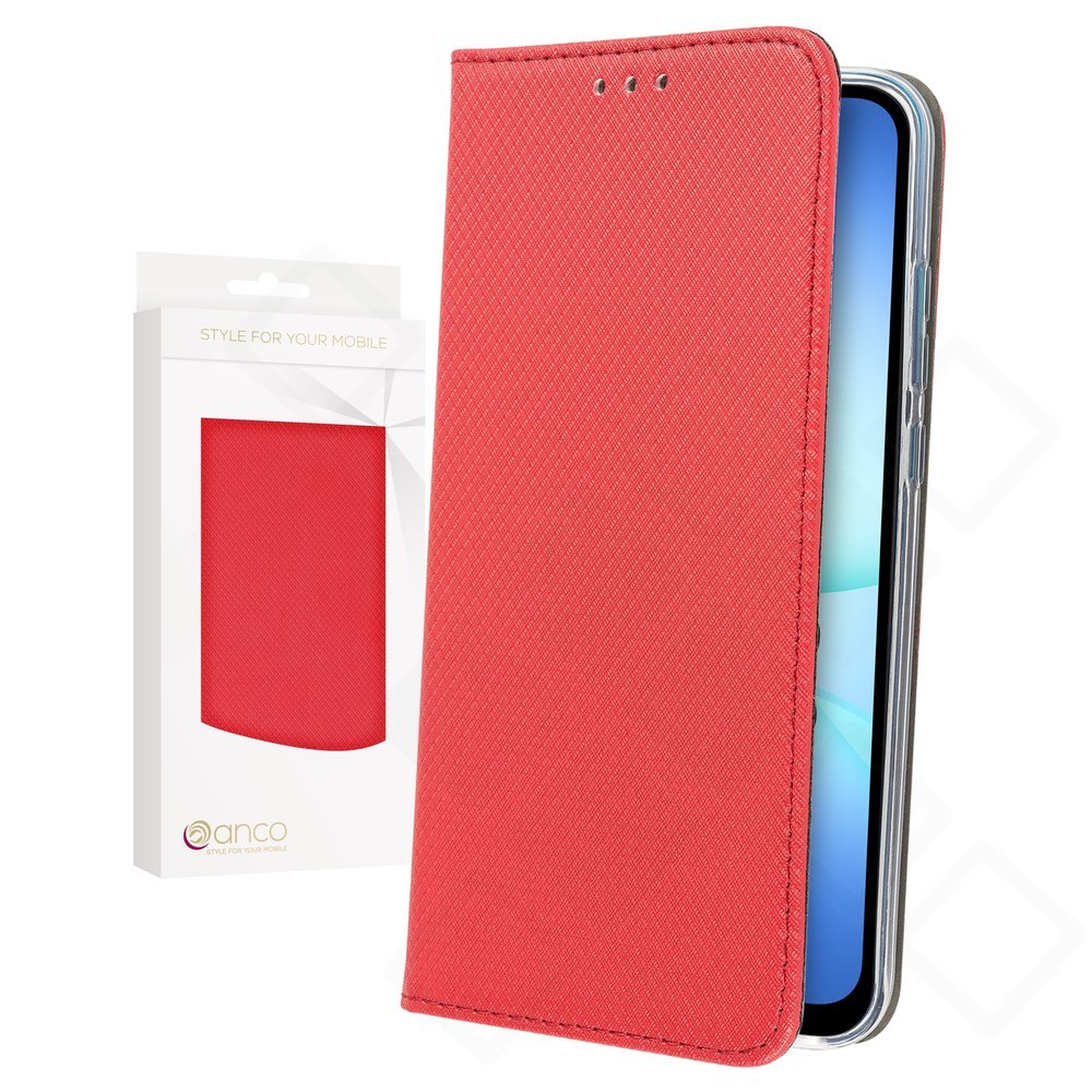 anco Bookcase basic magnetic für A175B, A176B Samsung Galaxy A17 4G, A17 5G - red