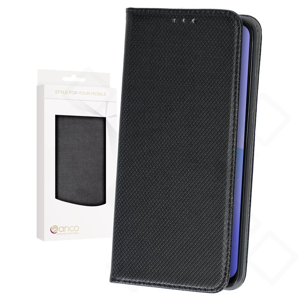 anco Bookcase Basic Magnetic für Samsung Galaxy A36 5G in Schwarz