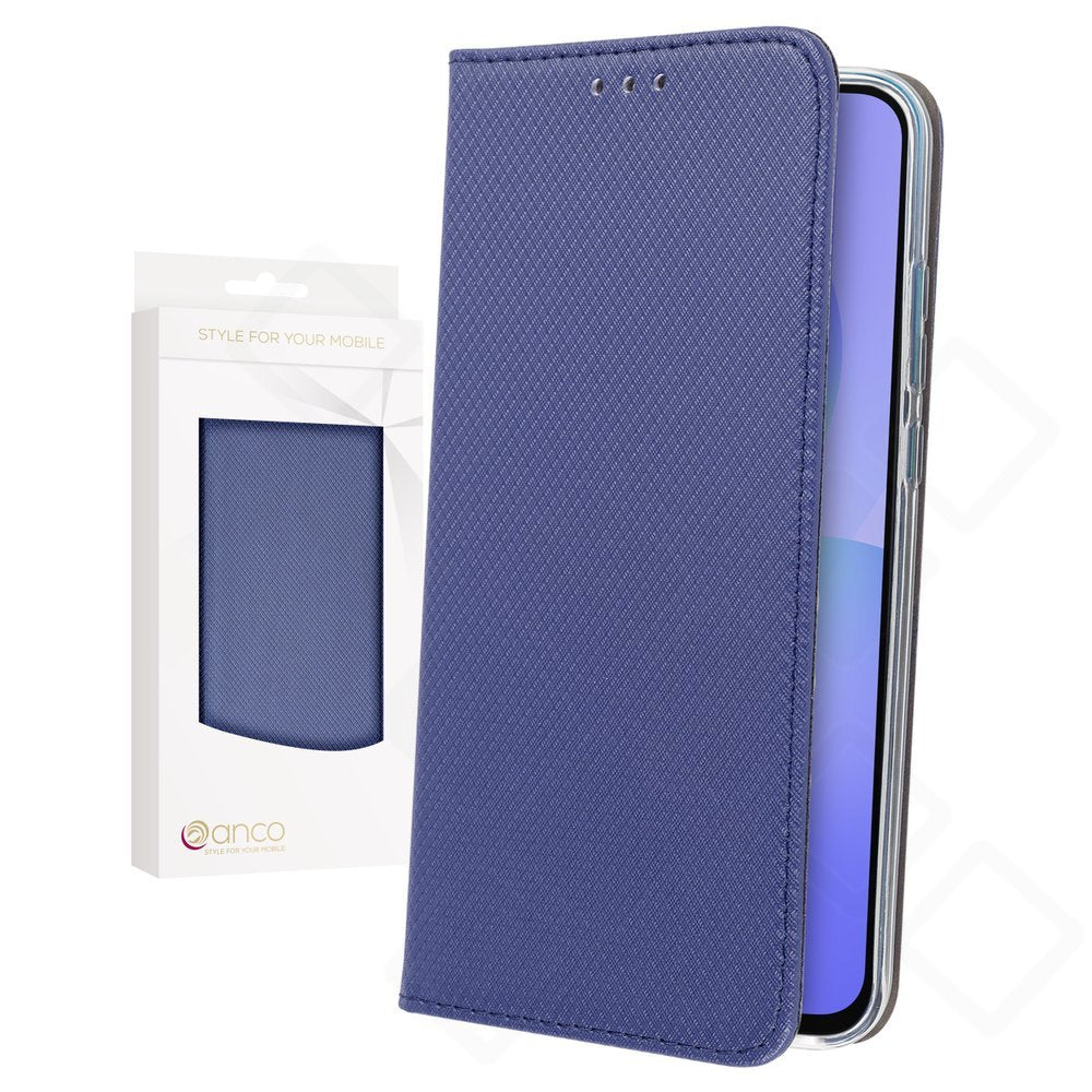 anco Bookcase basic magnetic für A366B Samsung Galaxy A36 5G - navy blue