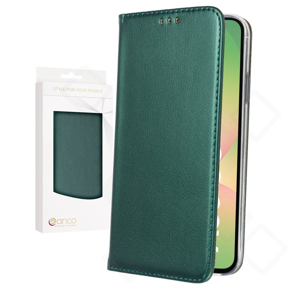 anco Bookcase basic magnetic für A566B Samsung Galaxy A56 5G - dark green