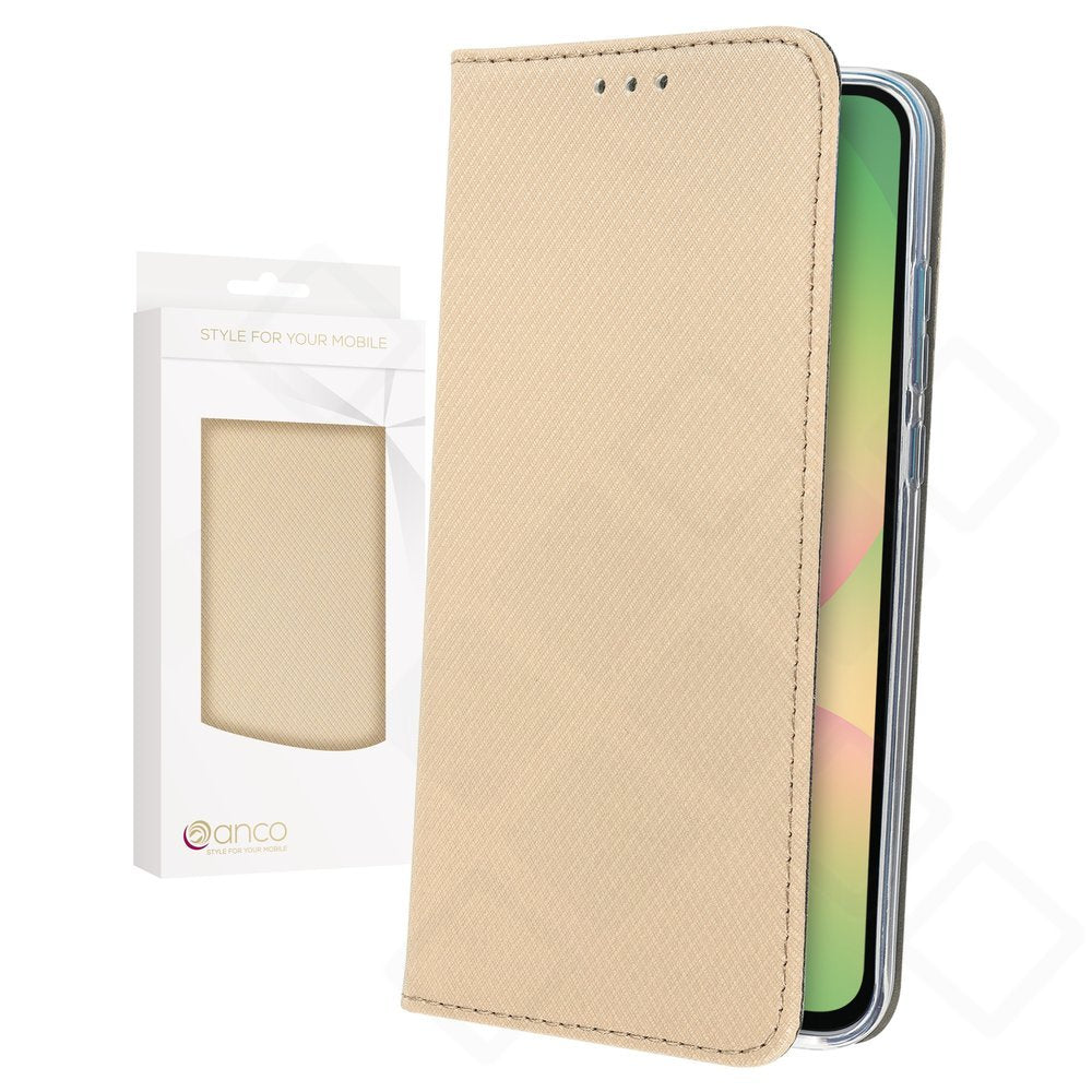 anco Bookcase basic magnetic für A566B Samsung Galaxy A56 5G - gold