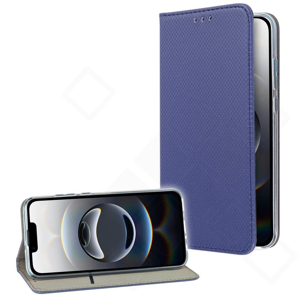 anco Bookcase basic magnetic für Apple iPhone 16e, 17e - navy