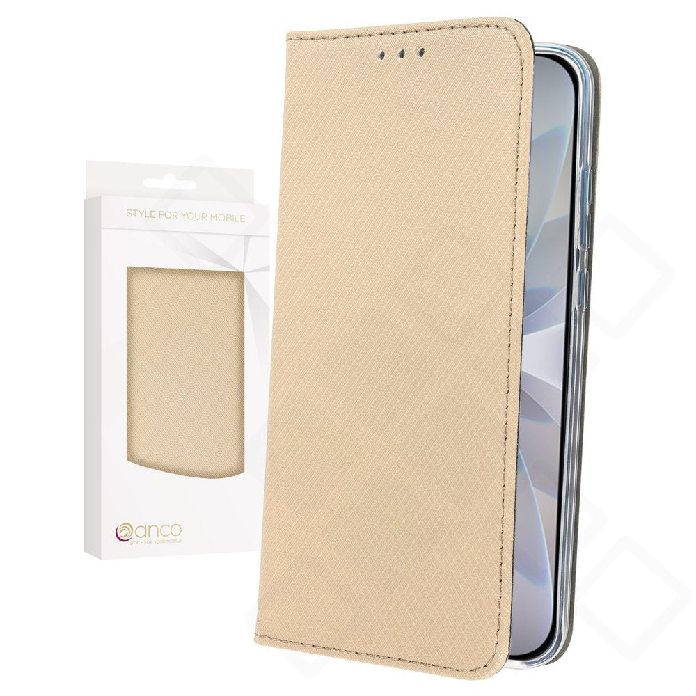 anco Bookcase basic magnetic für Apple iPhone 17, 18 - gold