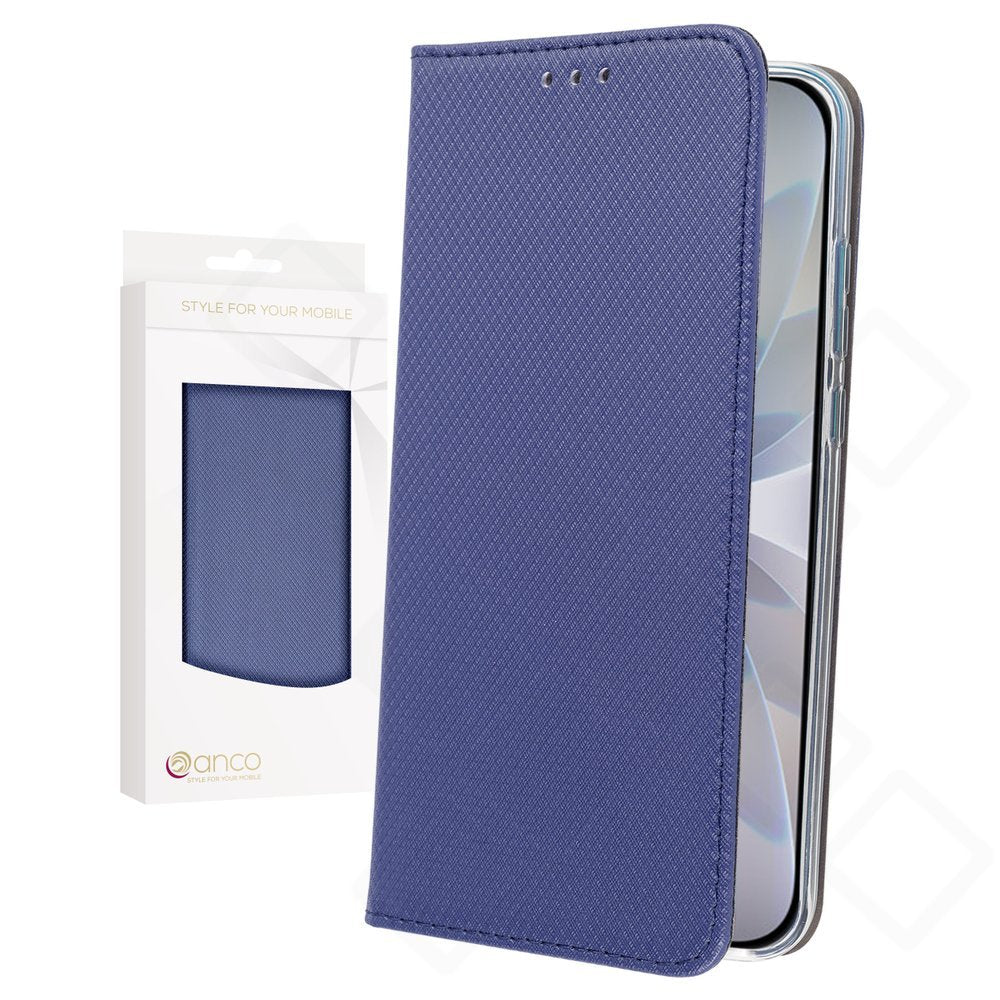anco Bookcase basic magnetic für Apple iPhone 17, 18 - navy blue