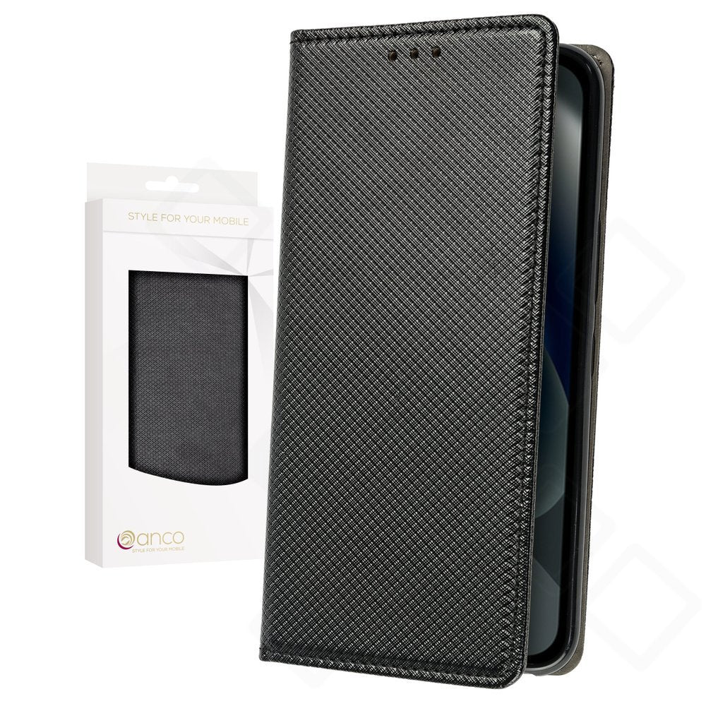 anco Bookcase basic magnetic für Google Pixel 10a - black
