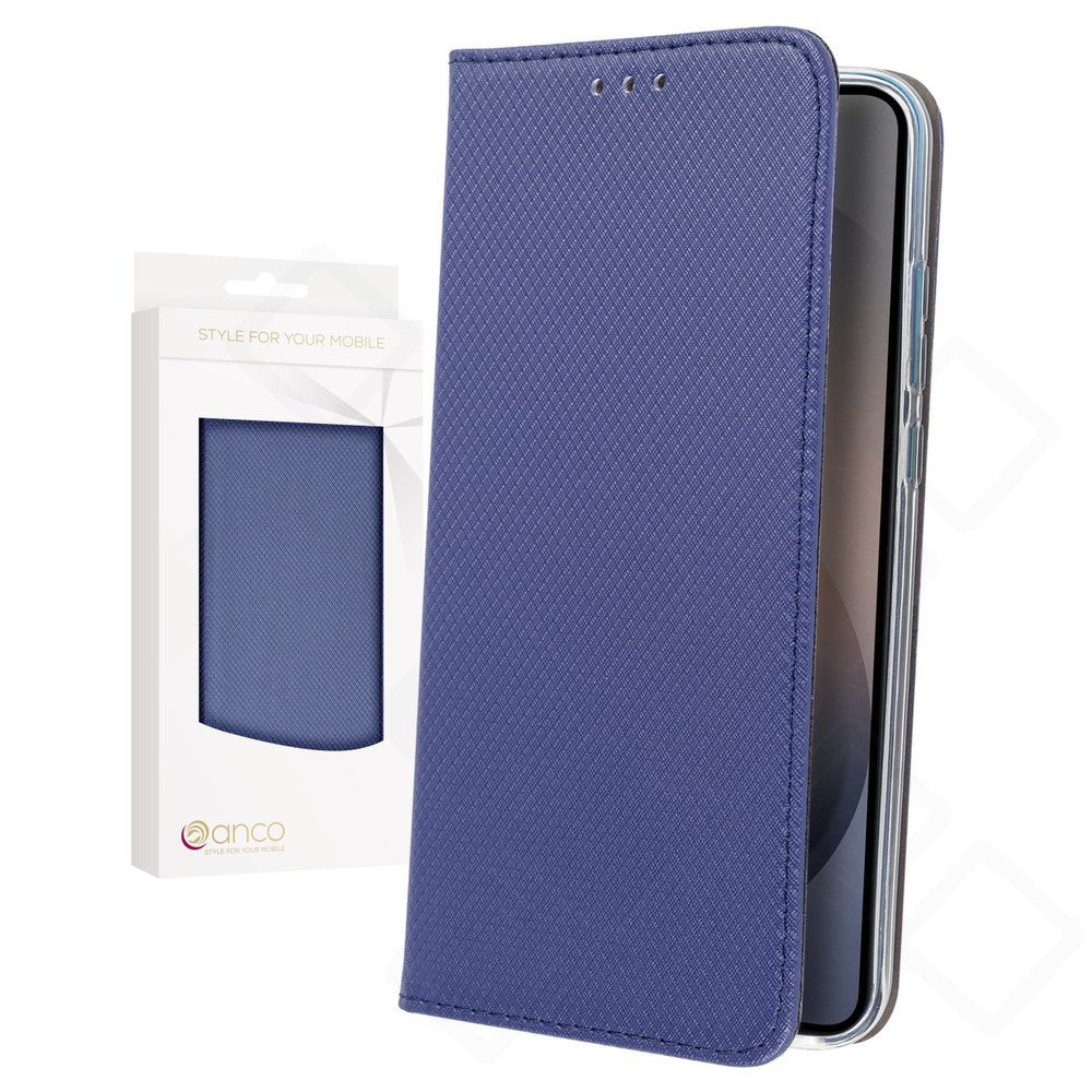 anco Bookcase basic magnetic für S942B Samsung Galaxy S26 - navy blue