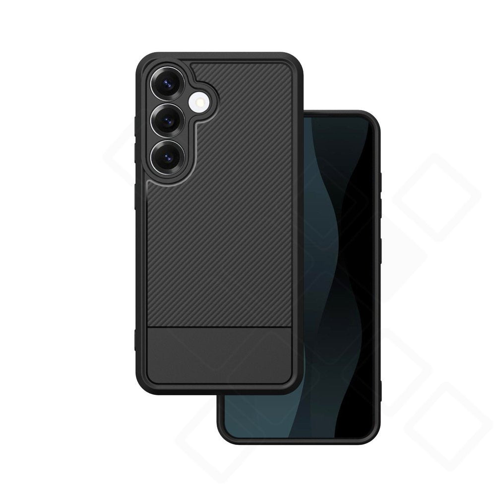 anco Carbon Look Case für Samsung Galaxy S26 – Schwarz