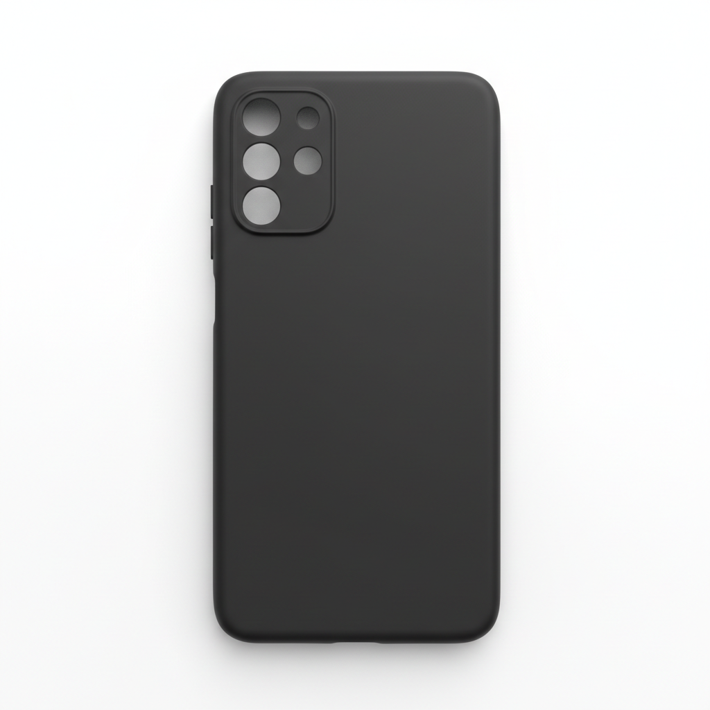anco Dark Case für Samsung Galaxy A26 5G aus mattem TPU in Schwarz
