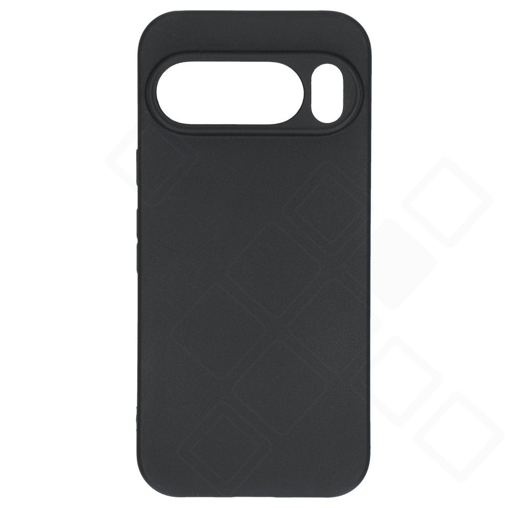 anco Dark Case aus mattem TPU für Google Pixel 10 und Google Pixel 10 Pro in Schwarz