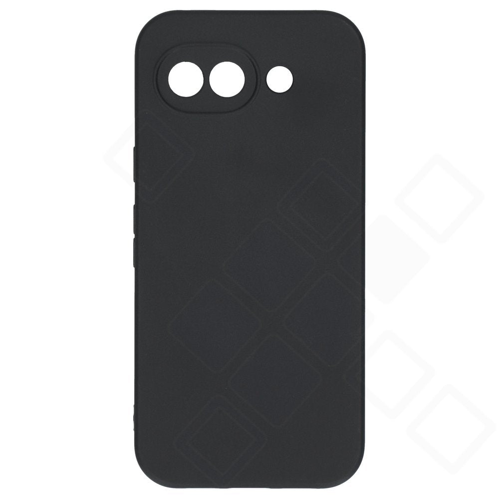 anco Dark Case für Google Pixel 10a aus mattem TPU in Schwarz