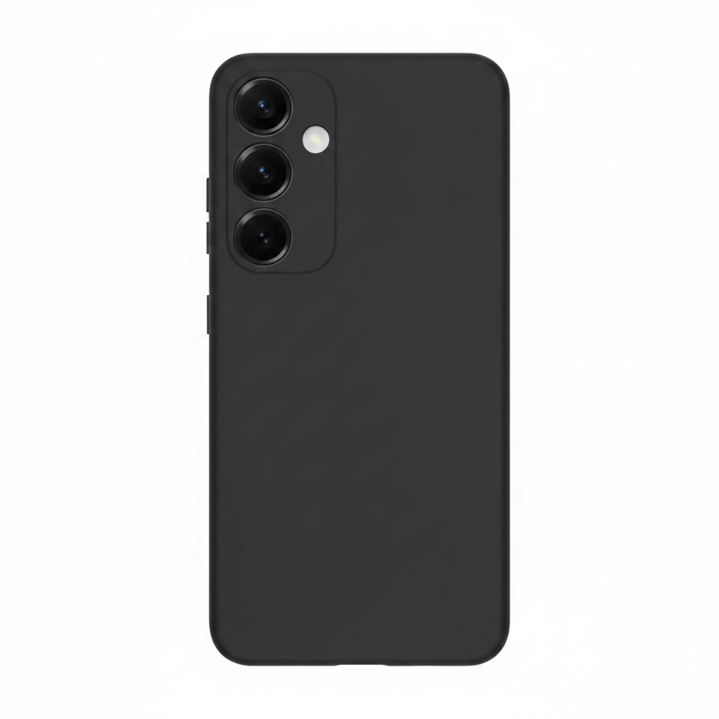 anco Dark Case matte TPU Hülle für Samsung Galaxy S25+ in Schwarz