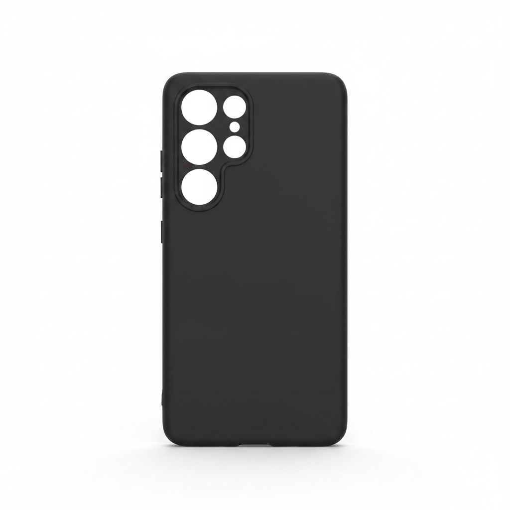 anco Dark Case TPU Hülle für Samsung Galaxy S25 Ultra in Schwarz