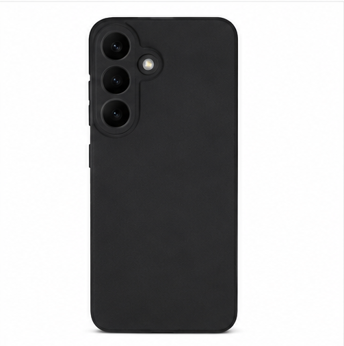 anco Dark Case für Samsung Galaxy S26+ aus mattem TPU in Schwarz