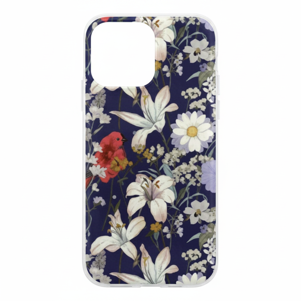 anco Flower Case für A576B Samsung Galaxy A57 5G - blue