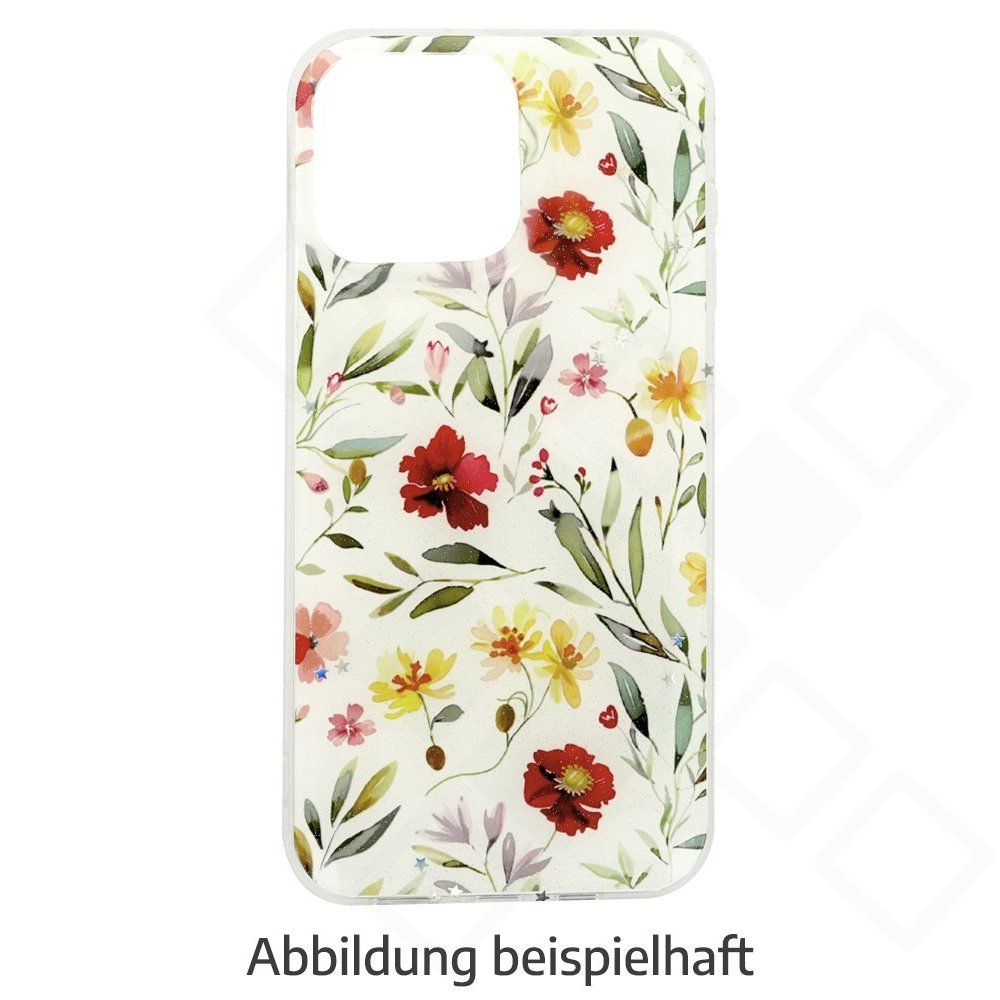 anco Flower Case für A576B Samsung Galaxy A57 5G - white