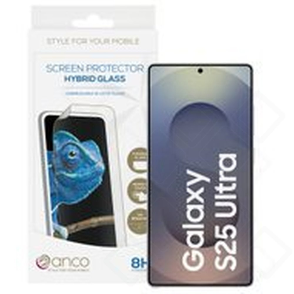anco Hybrid Glass für S938B Samsung Galaxy S25 Ultra